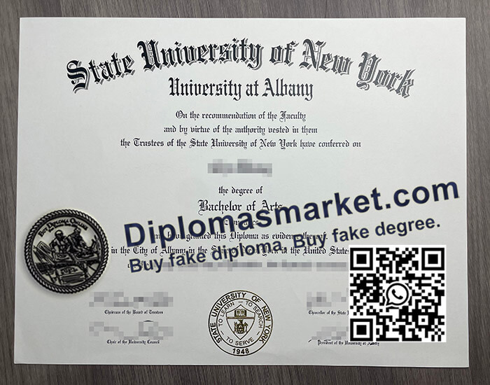 University at Albany diploma