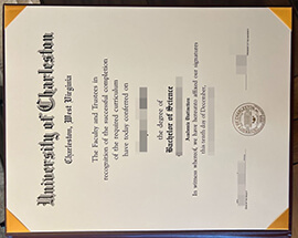The cost of purchasing a University of Charleston degree online