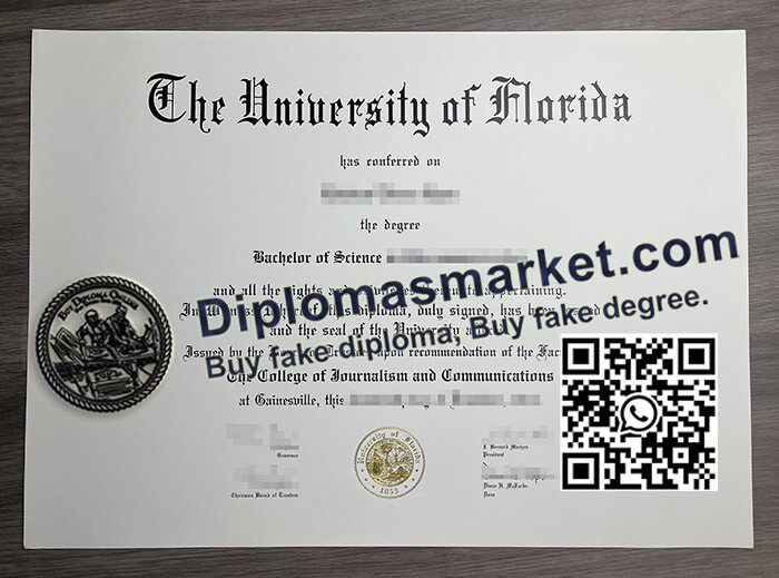 University of Florida diploma
