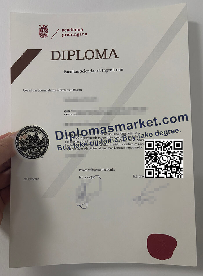 University of Groningen diploma supplement