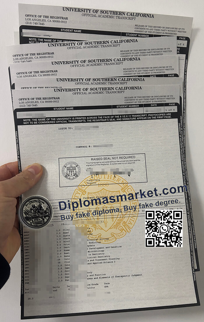 University of Southern California degree