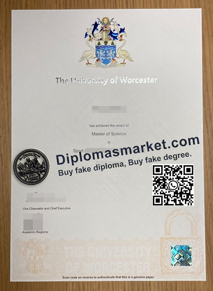 University of Worcester diploma