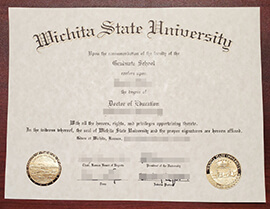 How to buy Wichita State University degree? Get a WUS diploma.