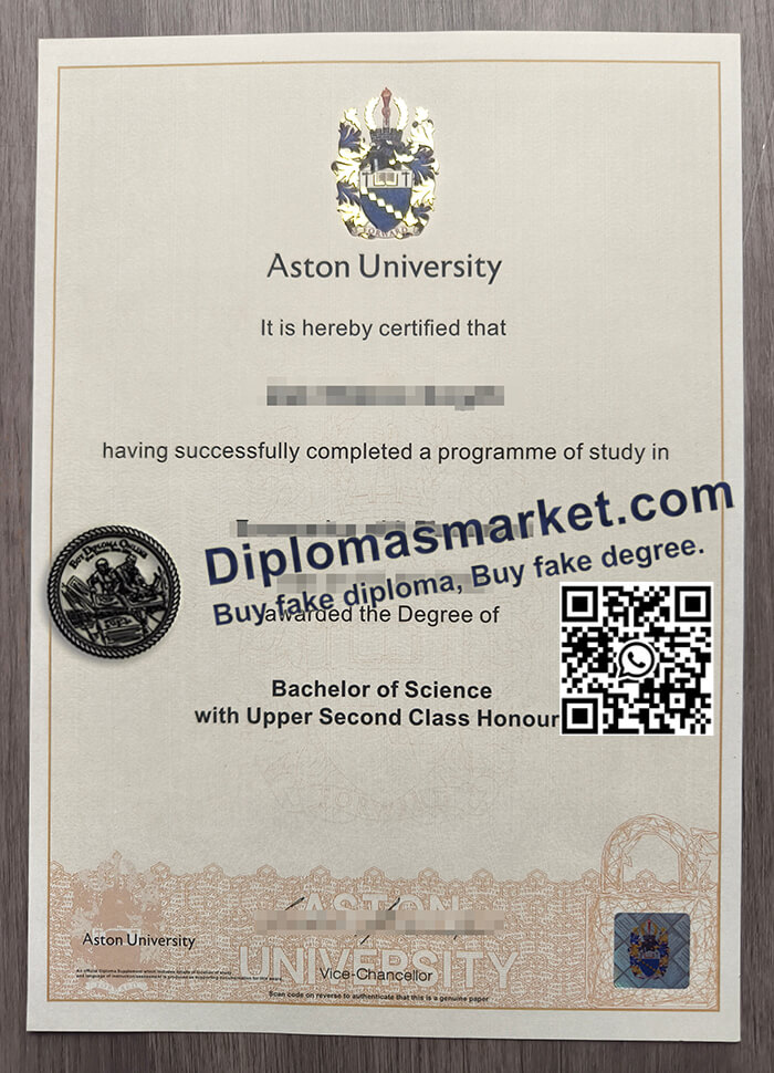 Aston University degree