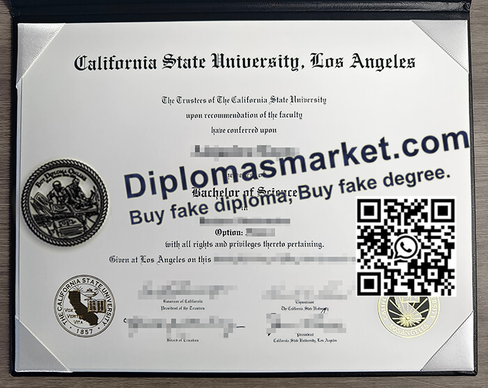 Cal State LA diploma
