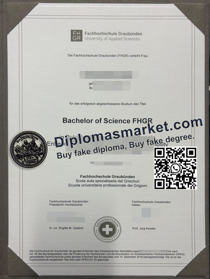 Fachhochschule Graubünden diploma