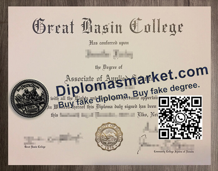 Great Basin College diploma