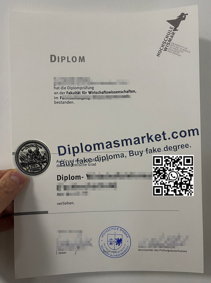 Hochschule Wismar diploma