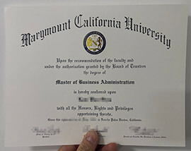 Can I Get a Marymount California University diploma online?