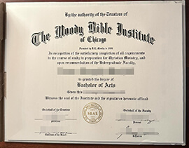 Order a Moody Bible Institute degree, How to buy MBI diploma