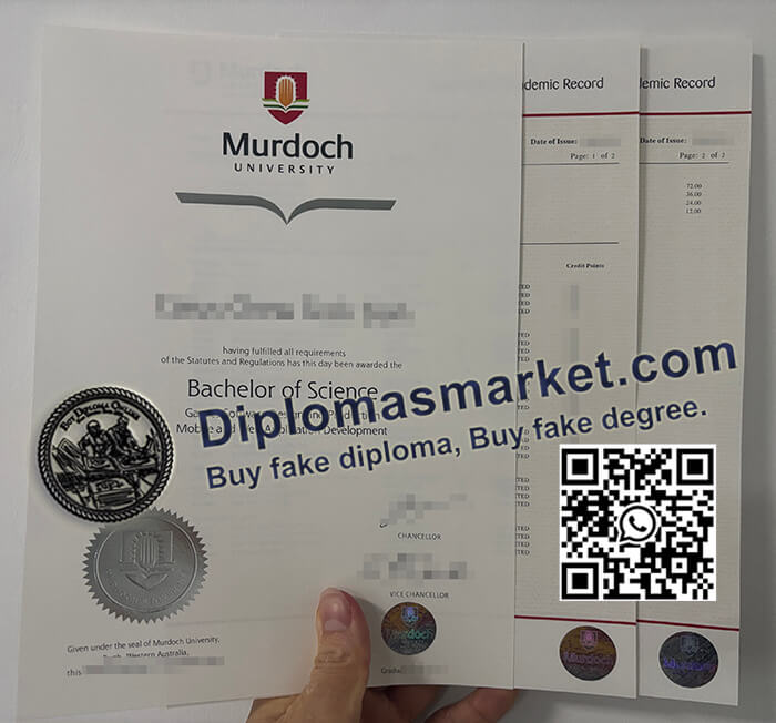 Murdoch University diploma