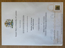 Buy a High-quality Queen Mary University of London degree.