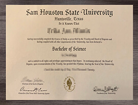 Great tips for making a Sam Houston State University degree.