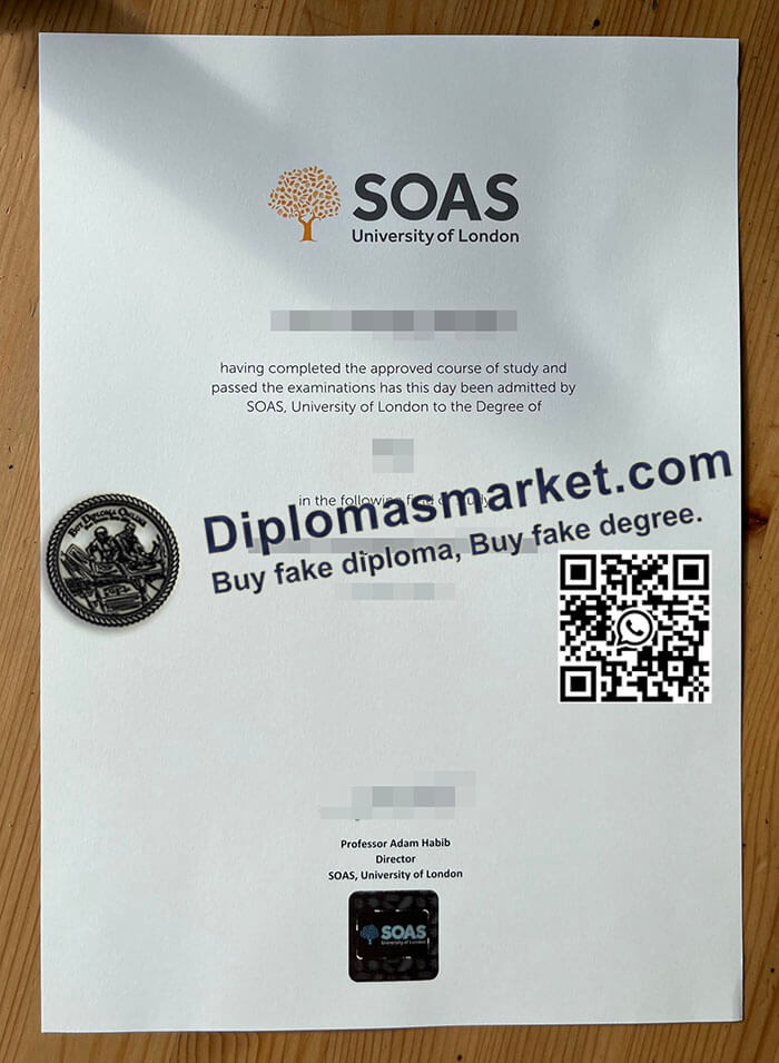 SOAS University of London diploma