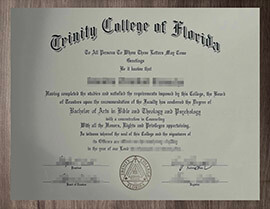 The Cost to Get a Trinity College of Florida degree online.