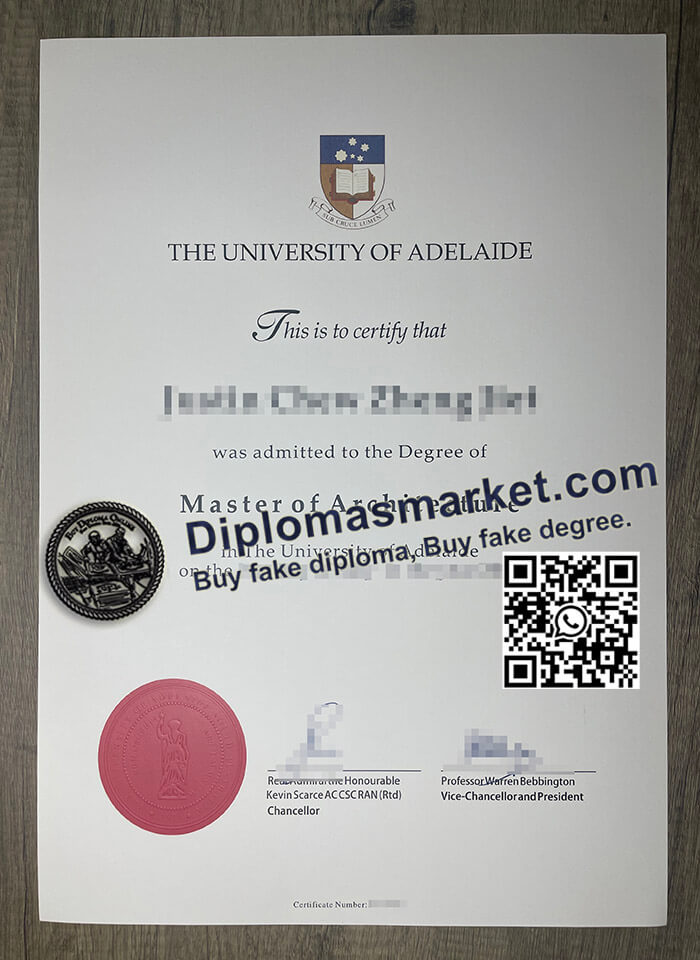 University of Adelaide diploma