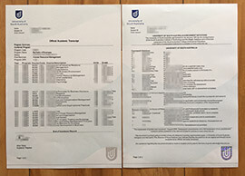 How to make a University of South Australia transcript look realistic?