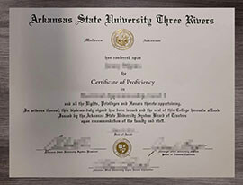 Make a copy of the Arkansas State University Three Rivers degree