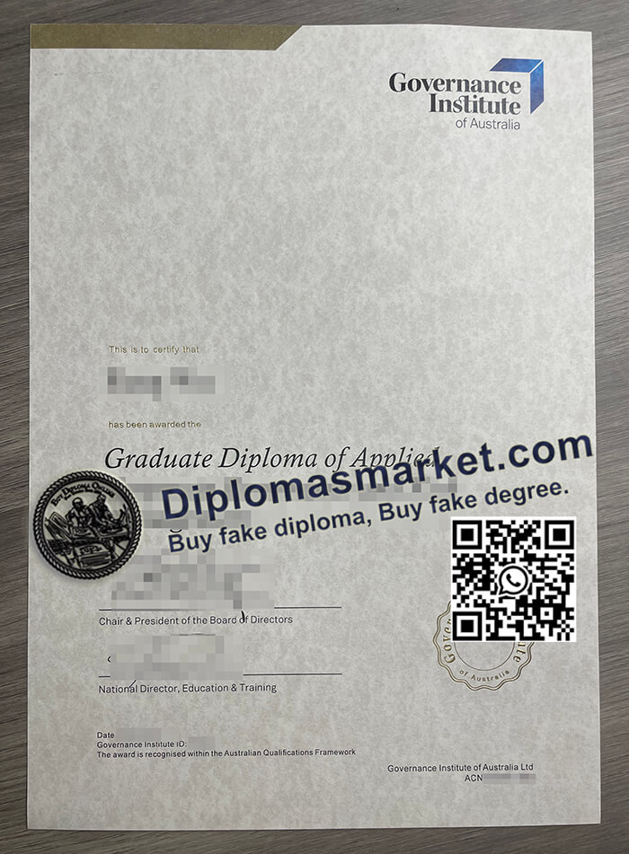 Governance Institute of Australia degree
