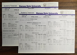 Order a Kansas State University transcript for my career application.