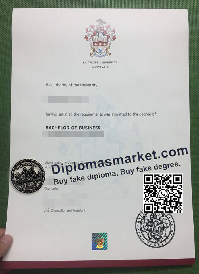 La Trobe University diploma