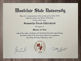 What’s the price for a Montclair State University degree online?