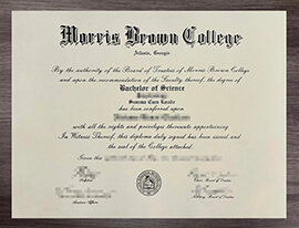 Reasons to Order a copy of your Morris Brown College degree online