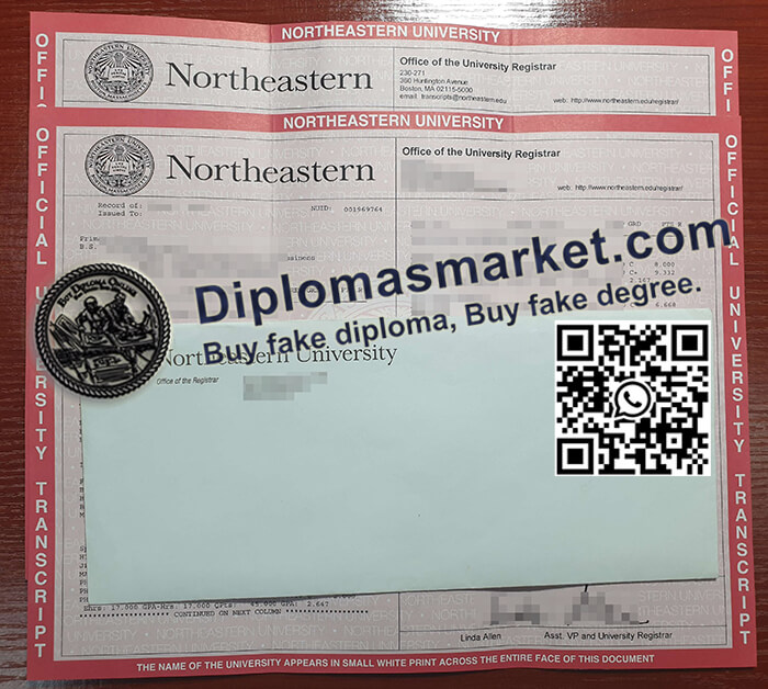 Northeastern University diploma