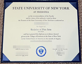 How to Buy a State University of New York at Fredonia degree