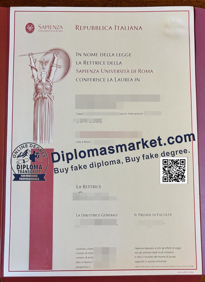 Sapienza Università di Roma degree