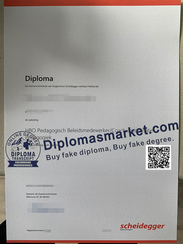 Scheidegger Opleidingen degree