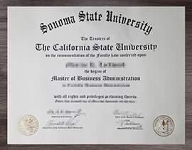Where can I Order a Sonoma State University degree from USA?