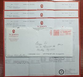 Principles of ordering St John’s University transcript online.
