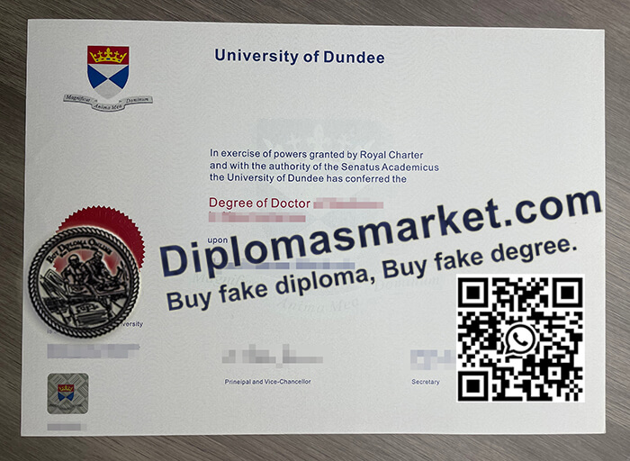 University of Dundee degree