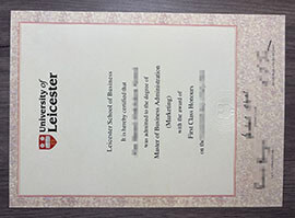 Tips to order the copy of a University of Leicester degree online.