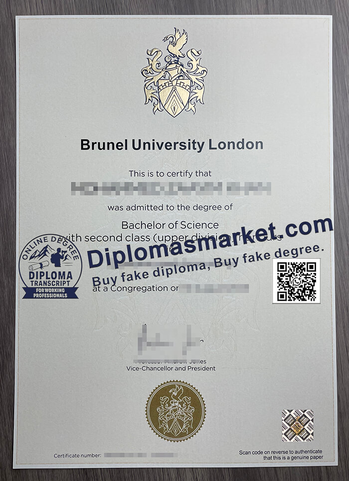 Brunel University London diploma