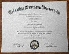 The quick way to Buy a Columbia Southern University degree.