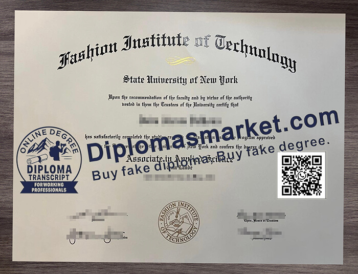 Fashion Institute of Technology diploma