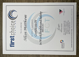 How can I obtain my First Choice Training certificate online?