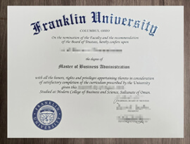 Surprising Way To Obtain a Franklin University degree In USA