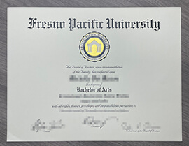 How to buy a Fresno Pacific University degree? fake FPU diploma.