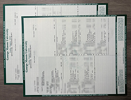 Is it difficult to get a George Mason University transcript?