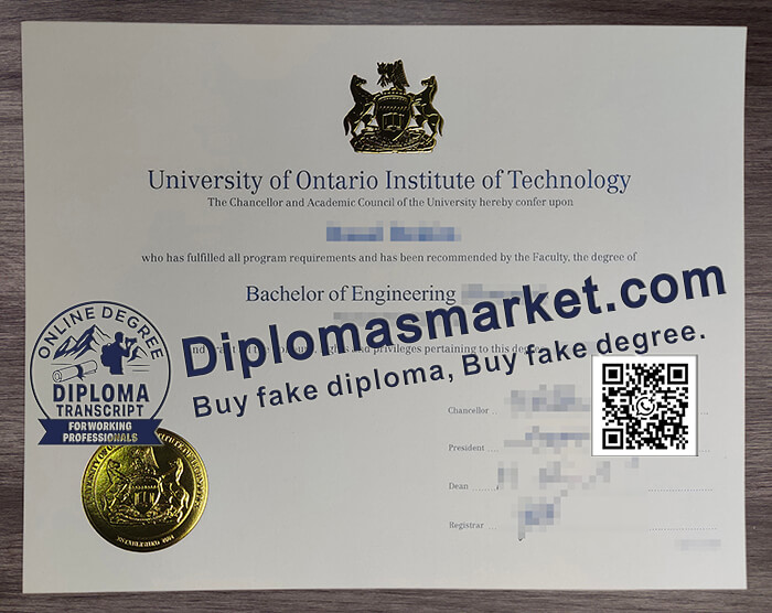 Ontario Tech University diploma