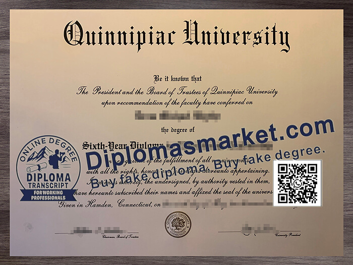 Quinnipiac University diploma