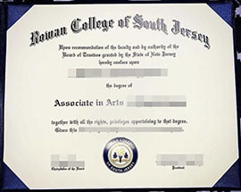 Where can I order a Rowan College of South Jersey degree?
