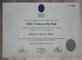 The steps to order a Universiti Teknologi Petronas diploma.
