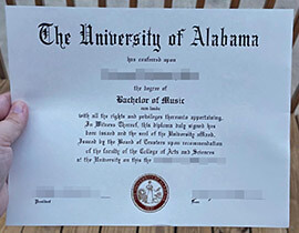 Efficient techniques to make a University of Alabama diploma