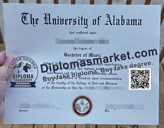 University of Alabama degree