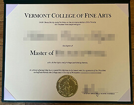 I want to order a Vermont College of Fine Arts degree online