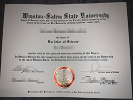 Order a Winston Salem State University degree, Buy WSSU diploma.